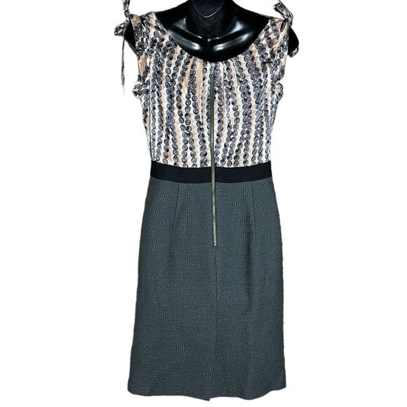 Milly of New York silk/wool blend business casual textured dress size 6 - Picture 6 of 8